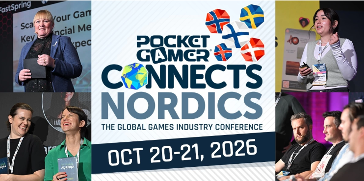 Pocket Gamer Connects Nordics定档10月20-21日，赫尔辛基迎来北欧游戏盛会