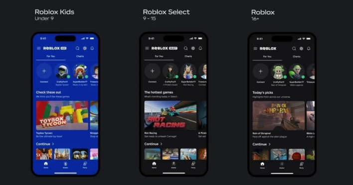 Roblox推出分级账户系统，全面强化儿童安全保护  第1张
