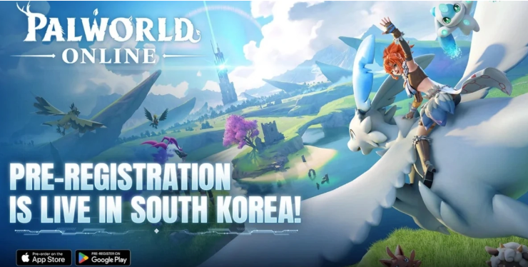 《幻兽帕鲁》手游版韩国开启预约！Garena 发行，年内全球铺开