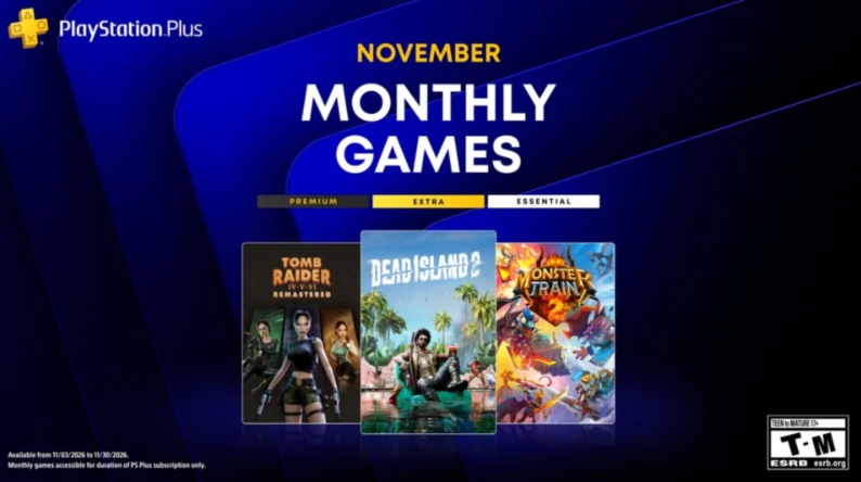 PS Plus 海外 11 月基础档会免公布，《死亡岛 2》领衔三款作品