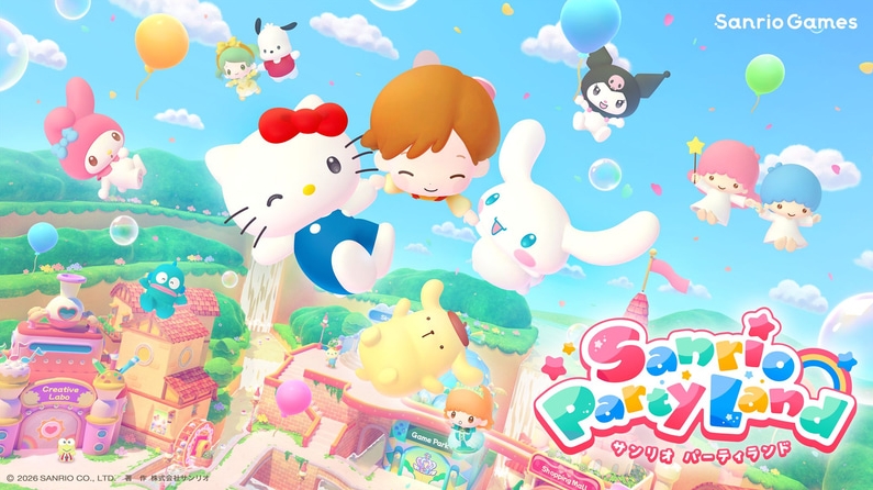《三丽鸥派对乐园》正式发售，Sanrio Games 品牌首款派对游戏登场